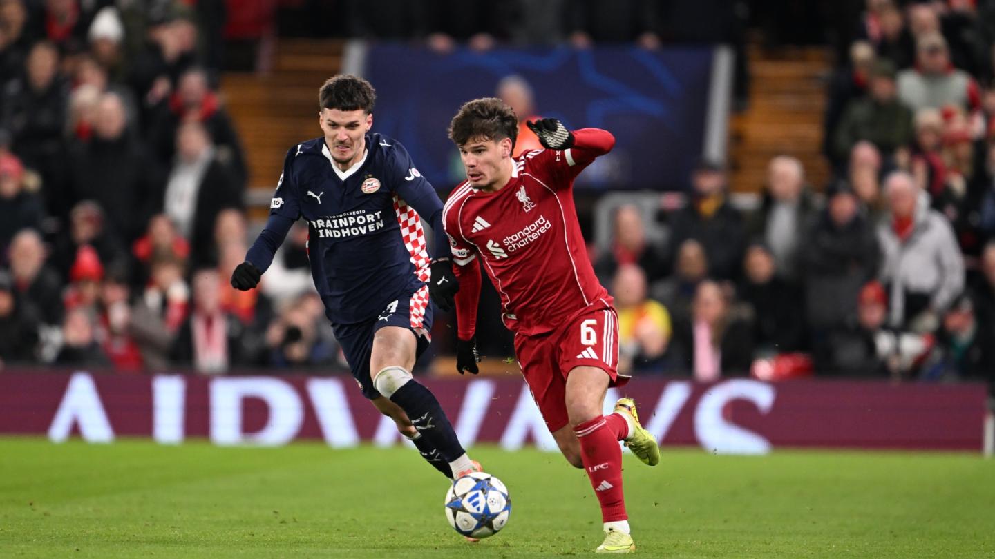 Liverpool 1-4 PSV Eindhoven: Watch extended match action and full replay