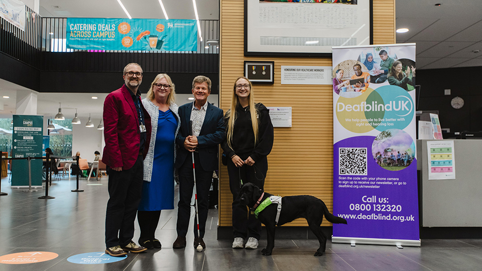 Deafblind UK opens new research centre at Birmingham City University