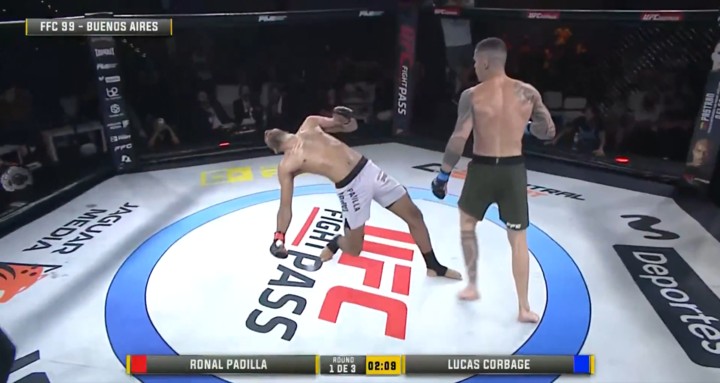 Lucas Corbage knocks out Ronald Padilla at FFC 99