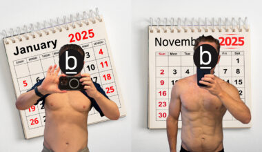 before and after MacroFactor 2025 Cass Anderson results