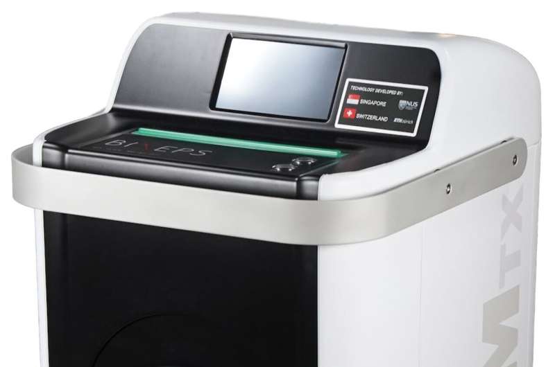 MM device used to deliver low-dose PEMF. The device measures 50 cm (W) × 60 cm (L) × 110 cm (H), with a treatment chamber with an internal diameter of 26 cm and a depth of 50 cm. Credit: Journal of Clinical Medicine (2025). DOI: 10.3390/jcm14186413 Magnetic field therapy shows promise in mimicking exercise benefits for type 2 diabetes patients with central obesity