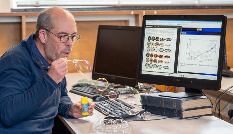 Professor Simon Cox. Credit: Aberystwyth University Mathematics model could unlock new medical treatments