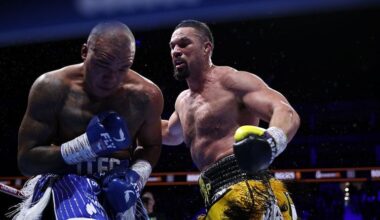 Joseph Parker Tests Positive For Cocaine On Day Of Wardley Fight