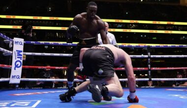 Richard Riakporhe destroys Tommy Welch in two rounds on Eubank Jr.-Benn II undercard