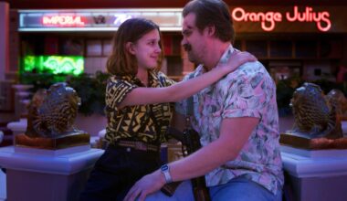 Millie Bobby Brown Says She Felt “Safe” With David Harbour While Filming STRANGER THINGS Season 5