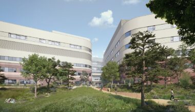 Who are the firm tasked with finally delivering the new hospital?