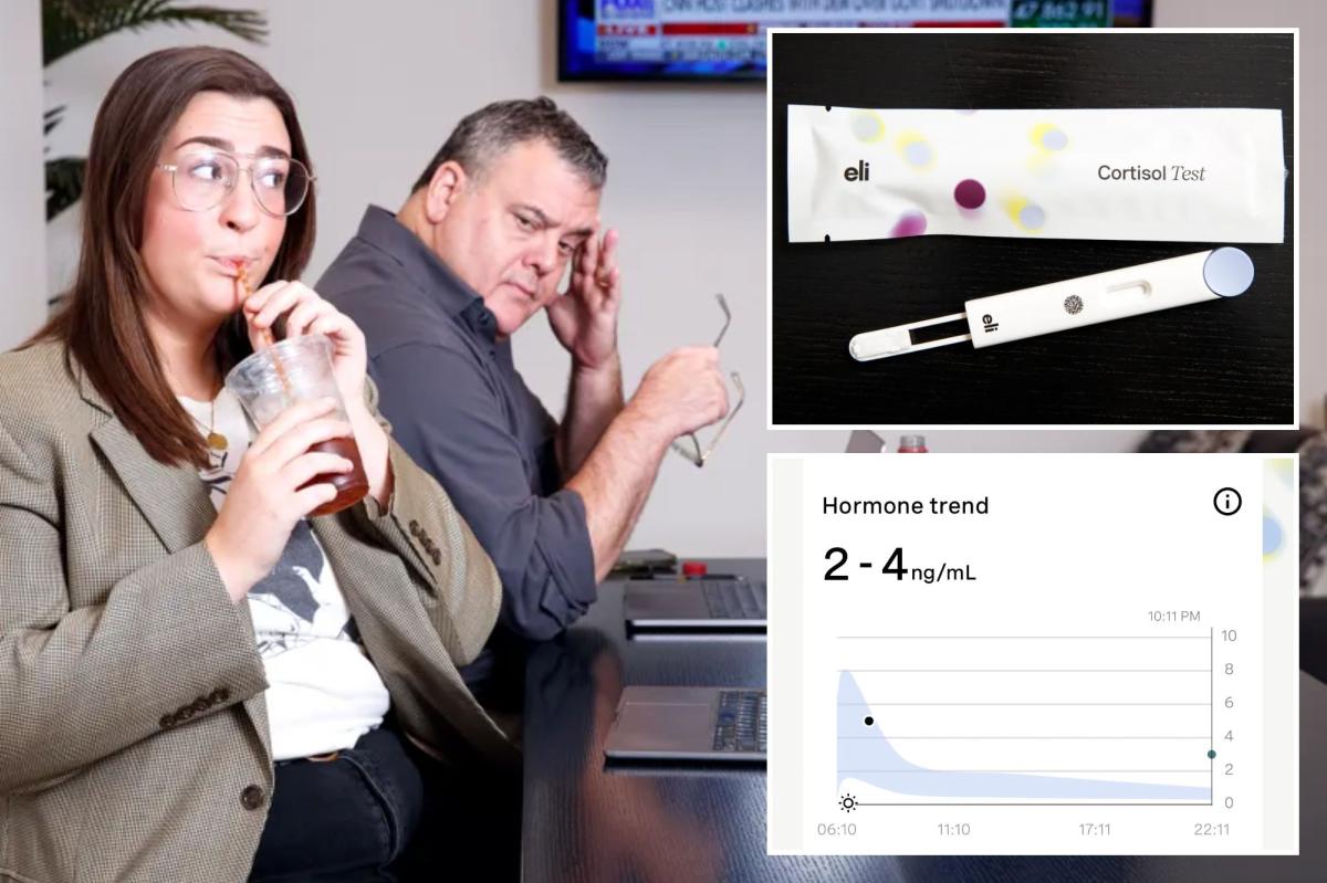 Who is more stressed? 25-year-old reporter vs. 58-year-old boss