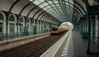 Europe train station