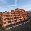 Palazzo Residential Building Paleiskwartier / Benthem Crouwel Architects - Exterior Photography, Facade, Balcony, Concrete