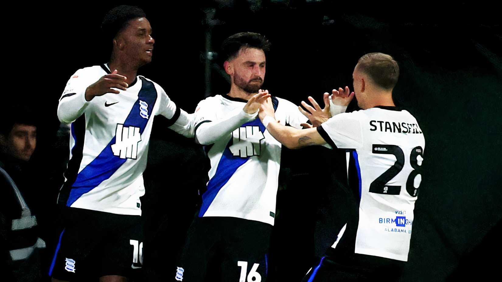 Patrick Roberts scores for Birmingham City vs Wrexham