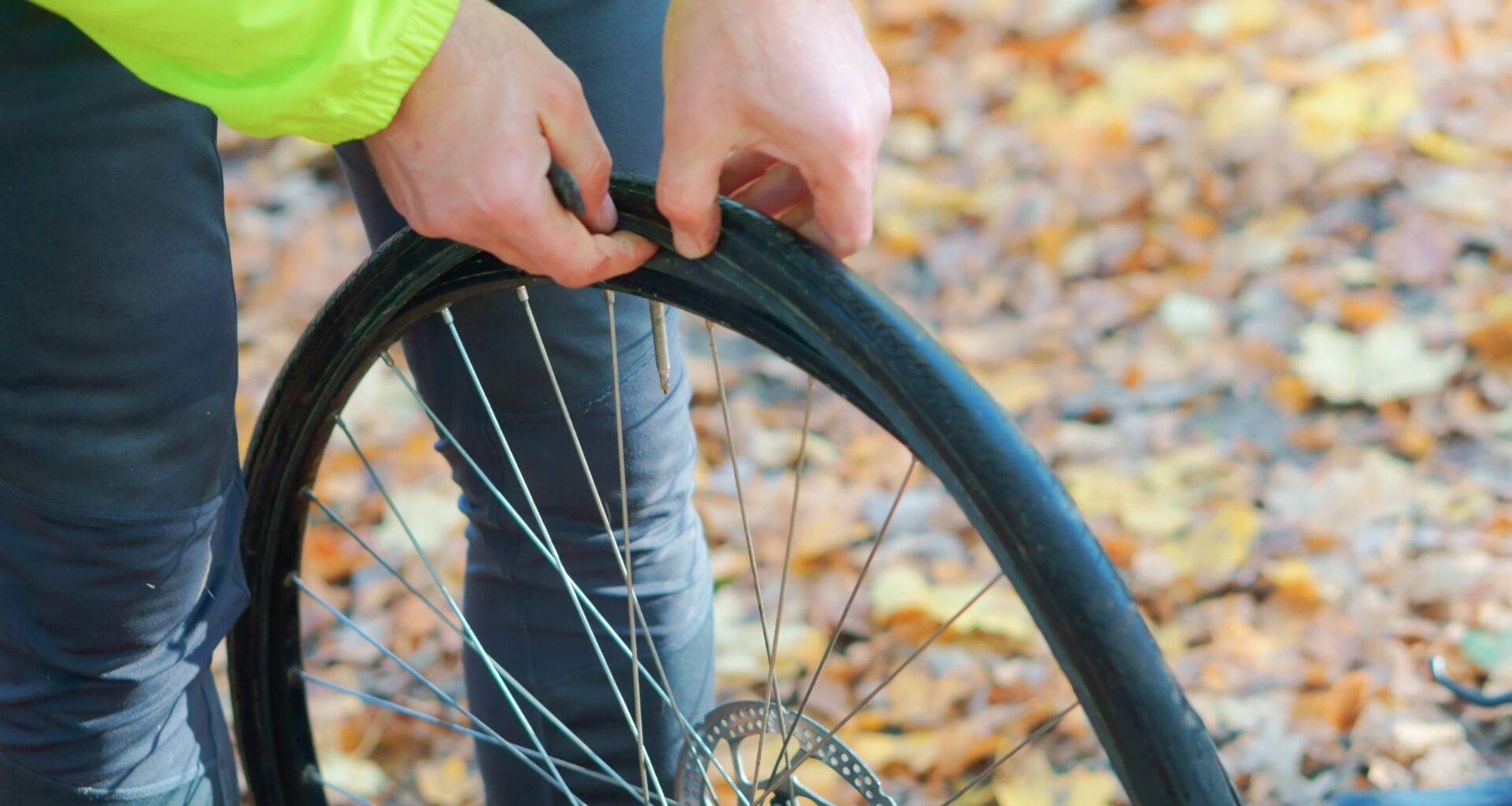 I got my first puncture in years – I think I probably deserved it