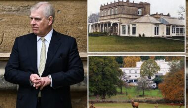 Ex-Prince Andrew paid 'one peppercorn' annually to rent Royal Lodge -- and UK pols are fuming