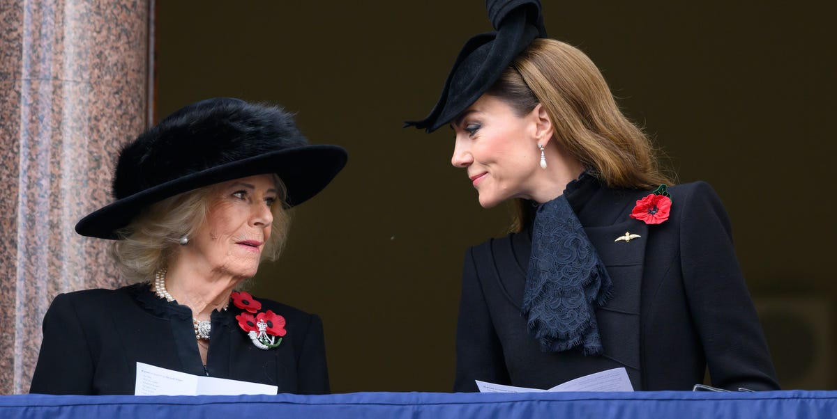 Kate Middleton and Queen Camilla Support Remembrance Sunday