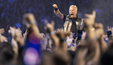 Lead singer and guitarist James Hetfield of Metallica performs onstage at Lumen Field on September 01, 2024 in Seattle, Washington.