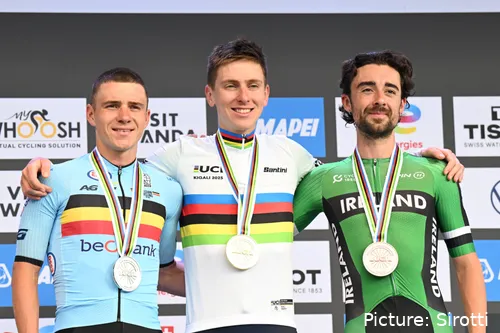 Remco Evenepoel Tadej Pogacar Ben Healy