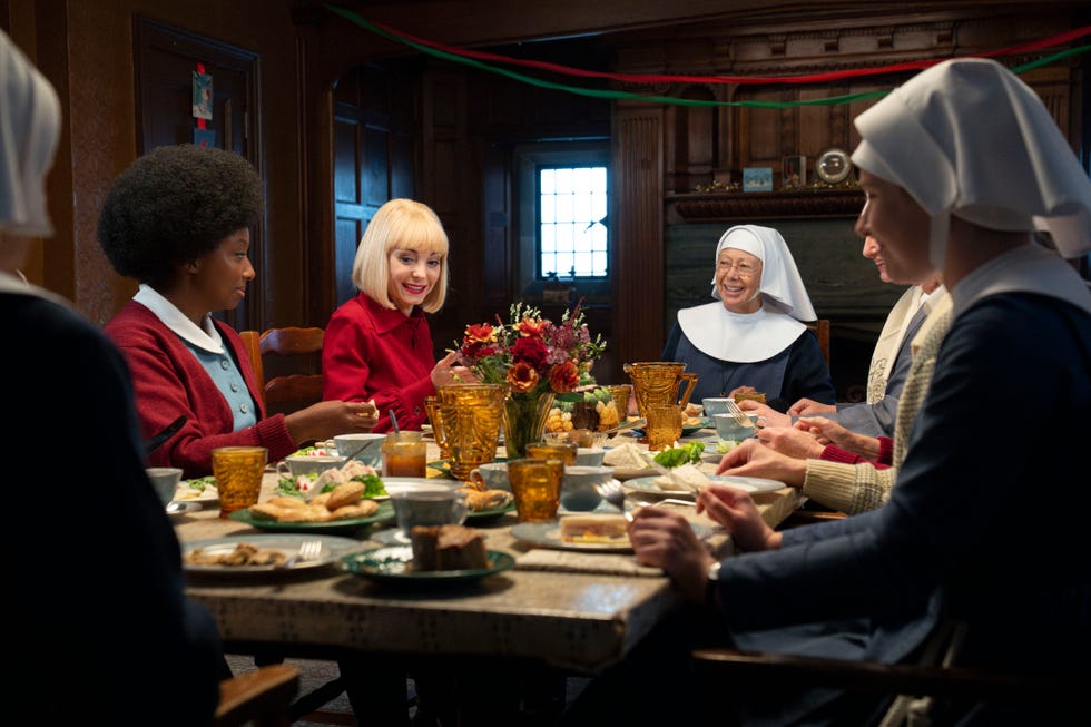 Renee Bailey, Helen George, Jenny Agutter, Call The Midwife Christmas Special 2025 renee bailey, helen george, jenny agutter, call the midwife christmas special 2025