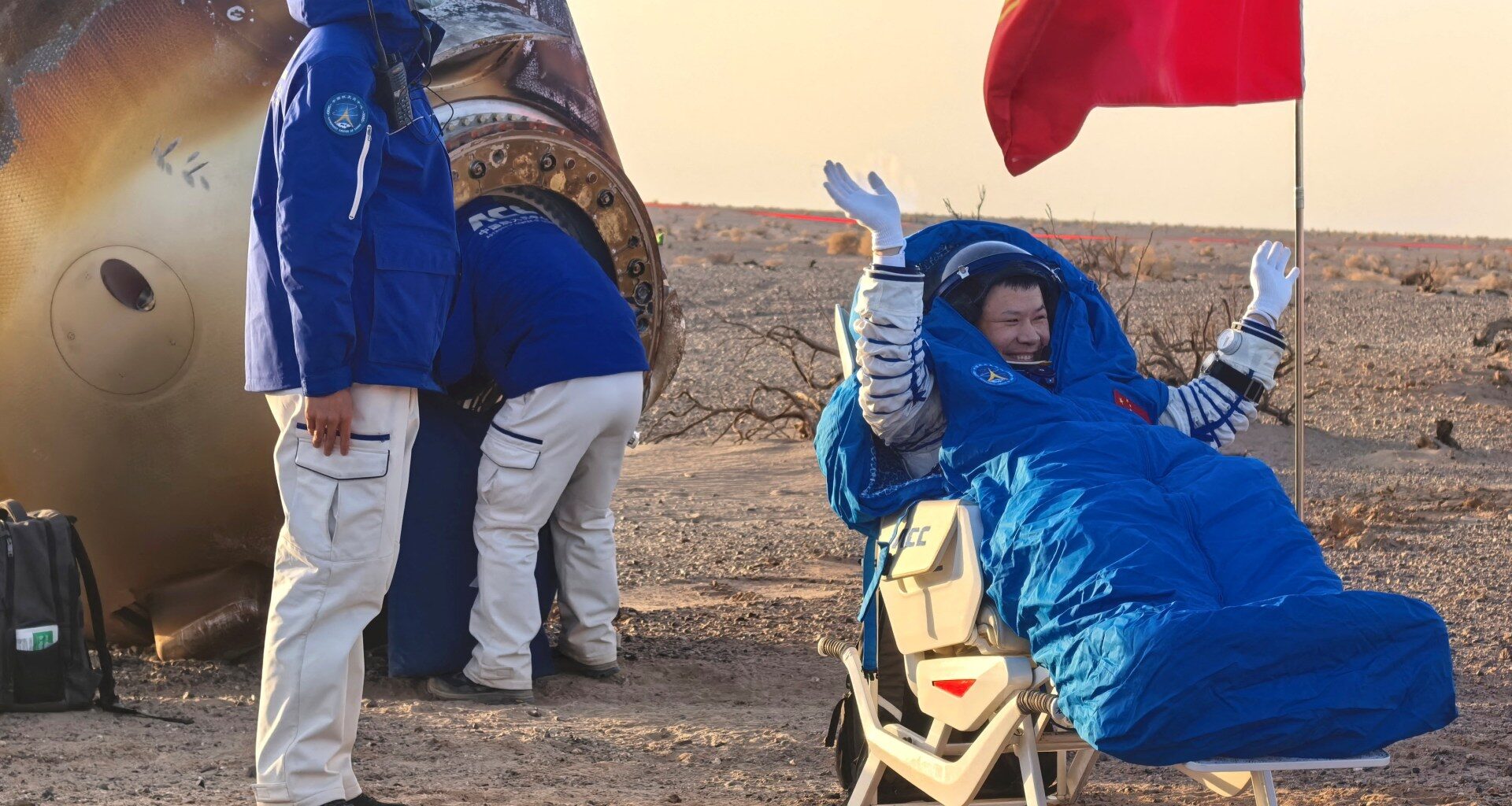 China sends spacecraft to pick up stranded astronauts | Space News