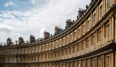 Royal Crescent in Bath