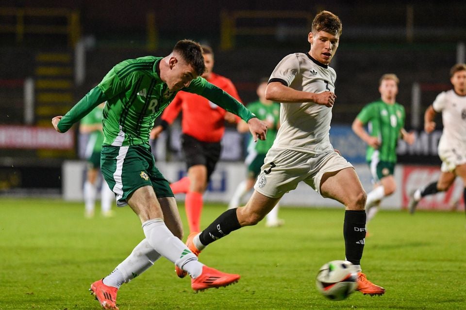 Makenzie Kirk has impressed with the Northern Ireland Under-21s