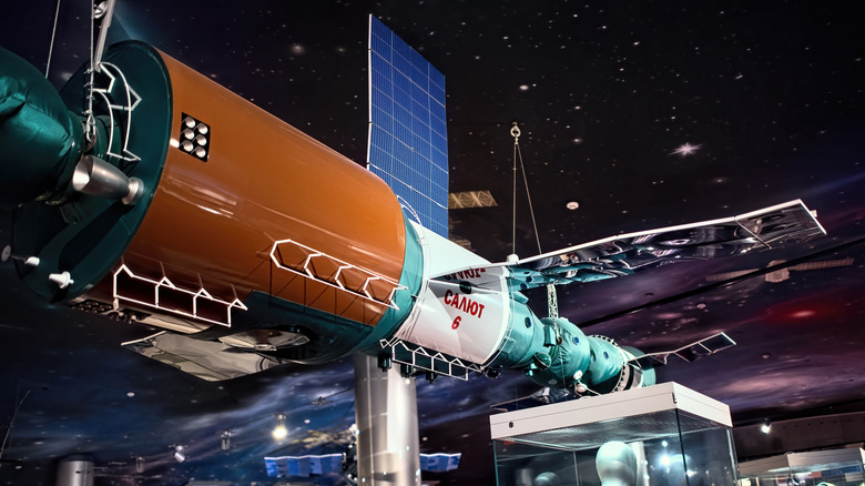 Salyut 6 Station at the Museum of Cosmonautics