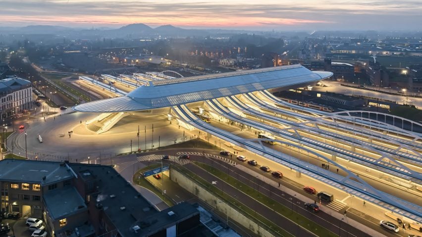 Gare de Mons by Santiago Calatrava