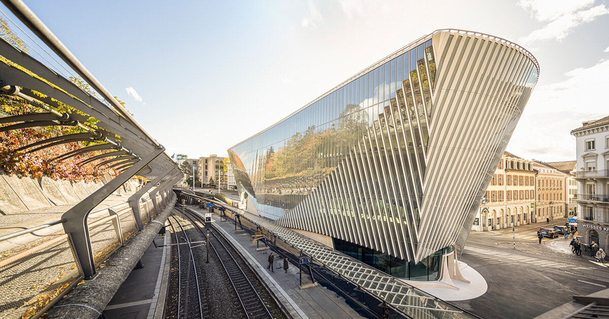 santiago calatrava sculpts haus zum falken in zurich