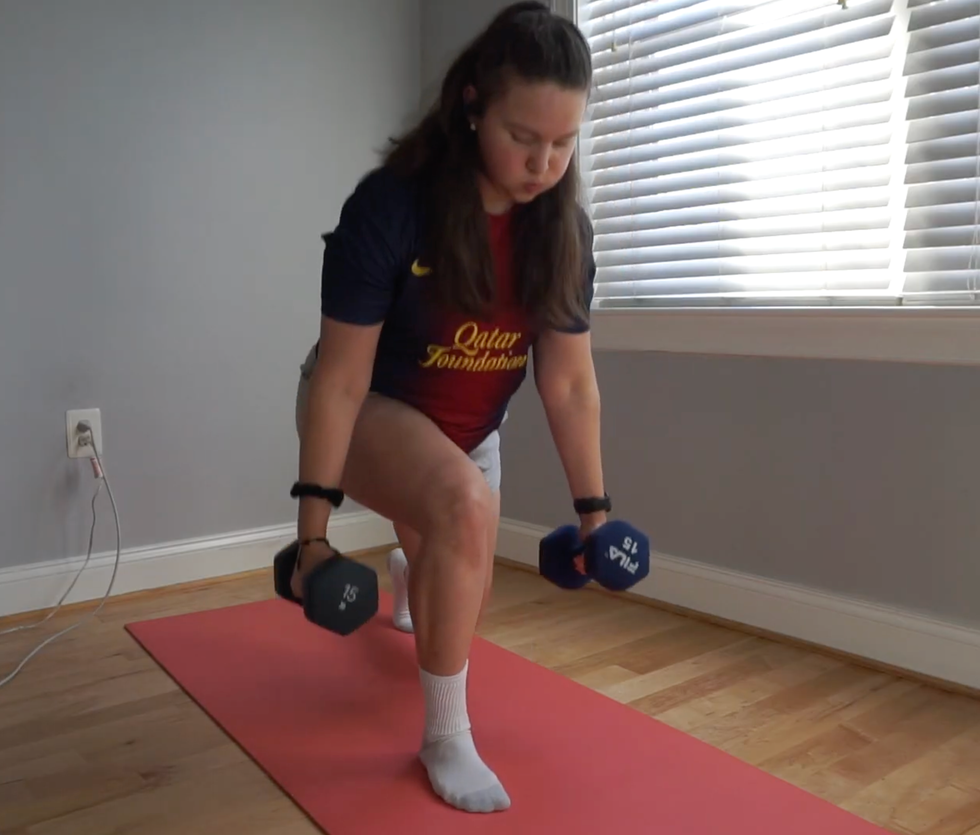 100 lunges 30 days challenge lunge challenge 100 daily 30 days