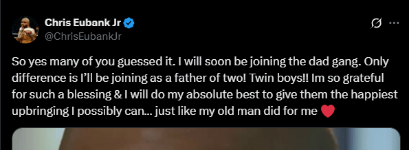 Eubank Jr announced the news on his X account, just days from his grudge rematch with Benn