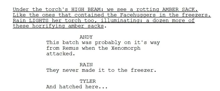  From Script to Screen: Alien: Romulus