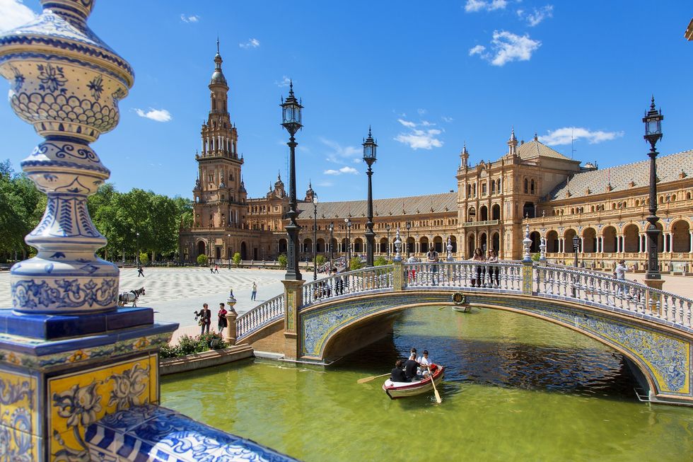 Seville, Plaza de Espa\u00f1a