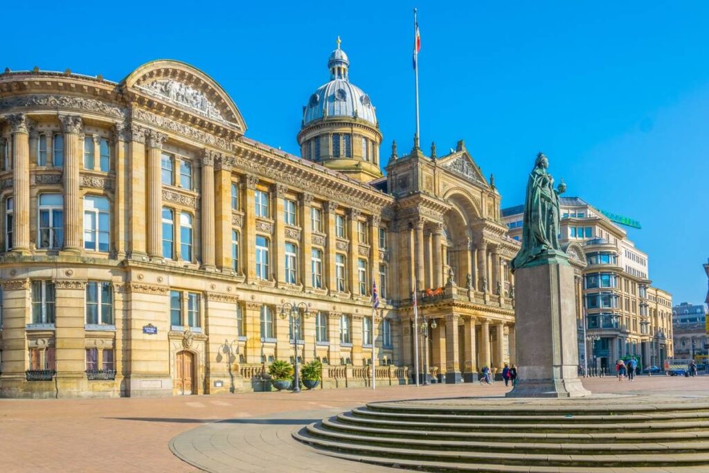 View of the Birmingham Museum & Art Gallery