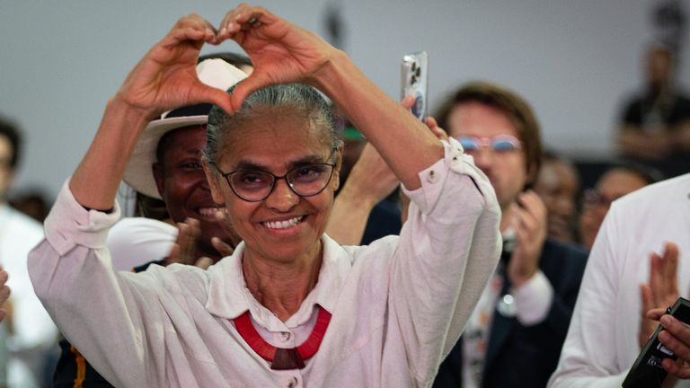Brazil's environment minister Marina Silva fought hard to keep the fossil fuel plan alive. Pic: UN Climate Change/Kiara Worth