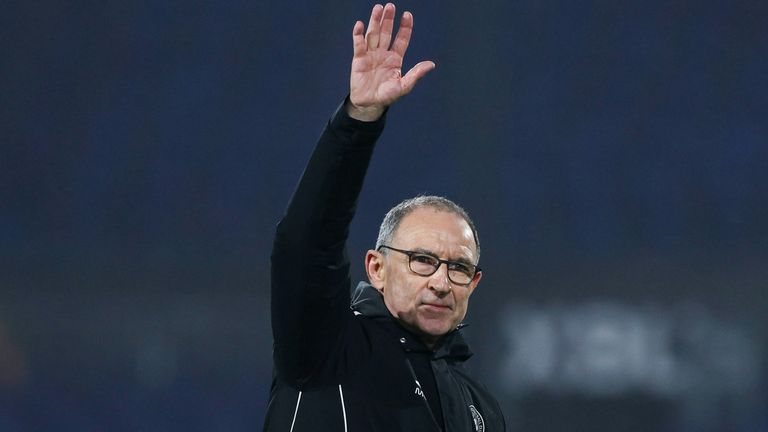 Martin O'Neill's been in interim charge at Celtic since Brendan Rodgers resigned