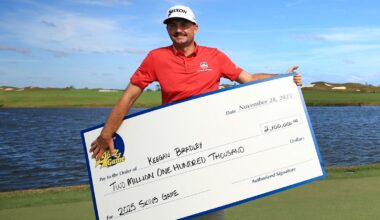 Keegan Bradley won the 2025 Skins Game
