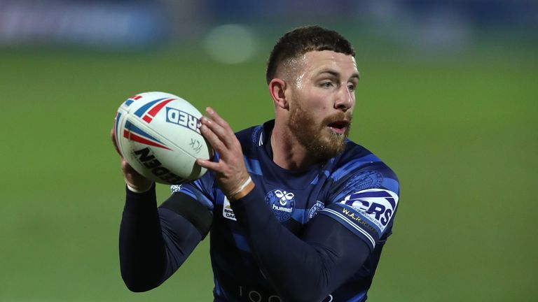 PA - Jackson Hastings in action for Wigan Warriors