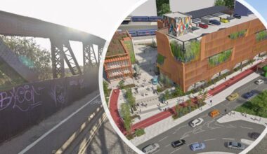 Plans for new station bike hub approved… that cyclists might not be able to use for years due to dangerously “meagre” cycle path – but councillors call for car lane to be closed to allow access