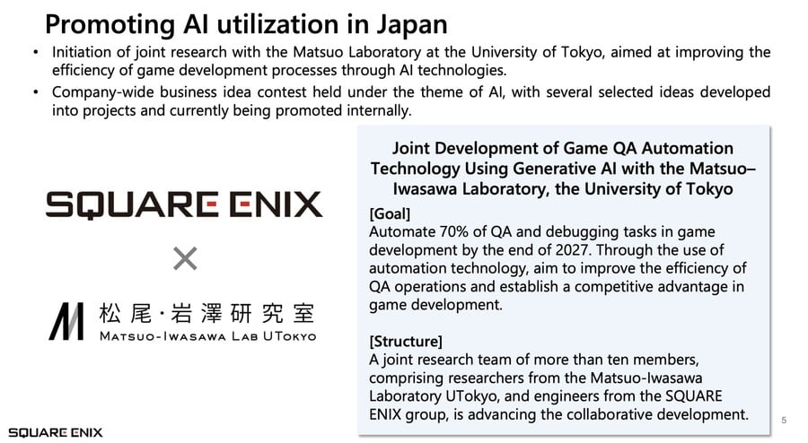 Square Enix AI 2