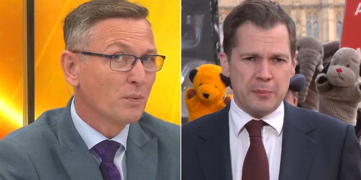 Stephen Dixon blasts anti-Brexit protesters after GB News interview interrupted by Sooty and Sweep