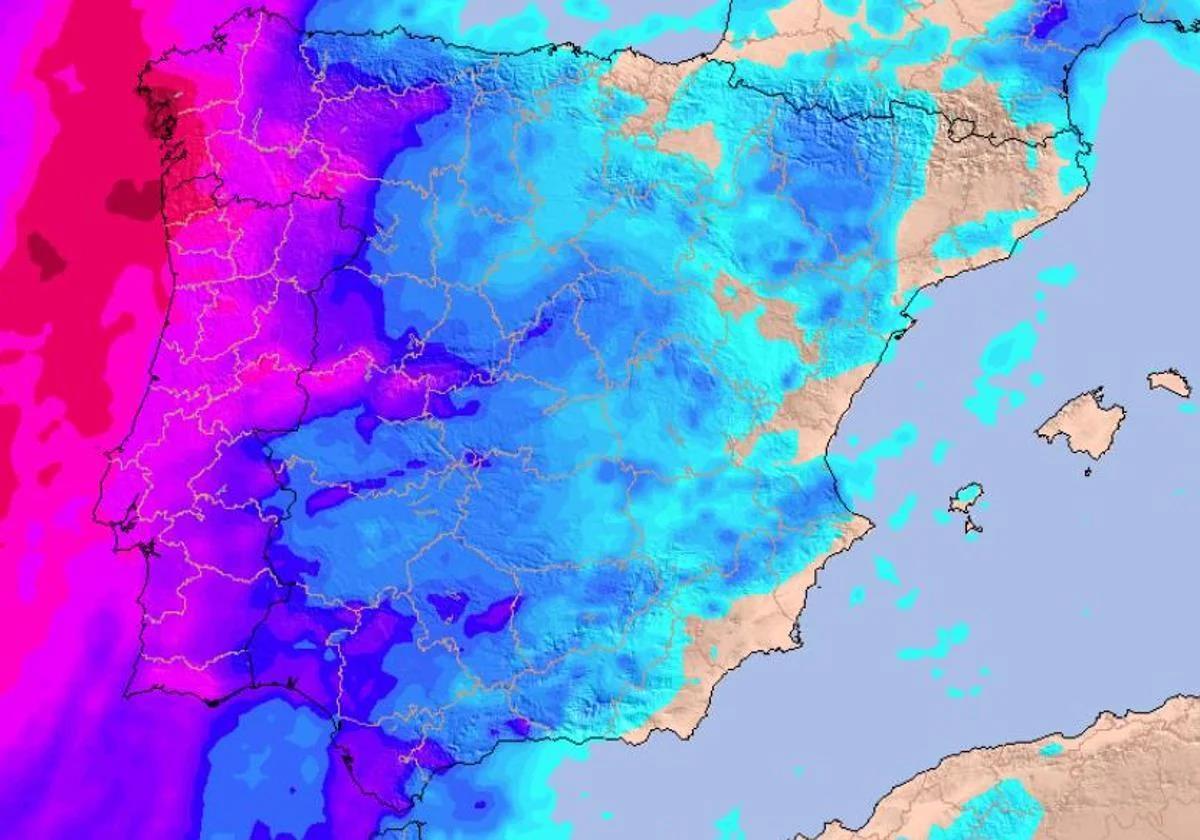 Storm Claudia is on its way bringing heavy rain to these parts of Spain