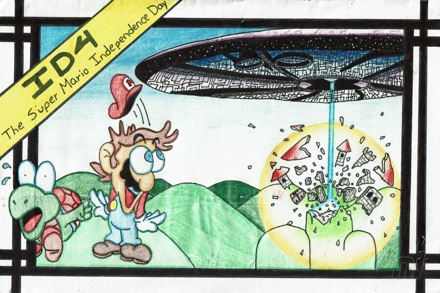 Super Mario Independence Day Jose Rodriguez