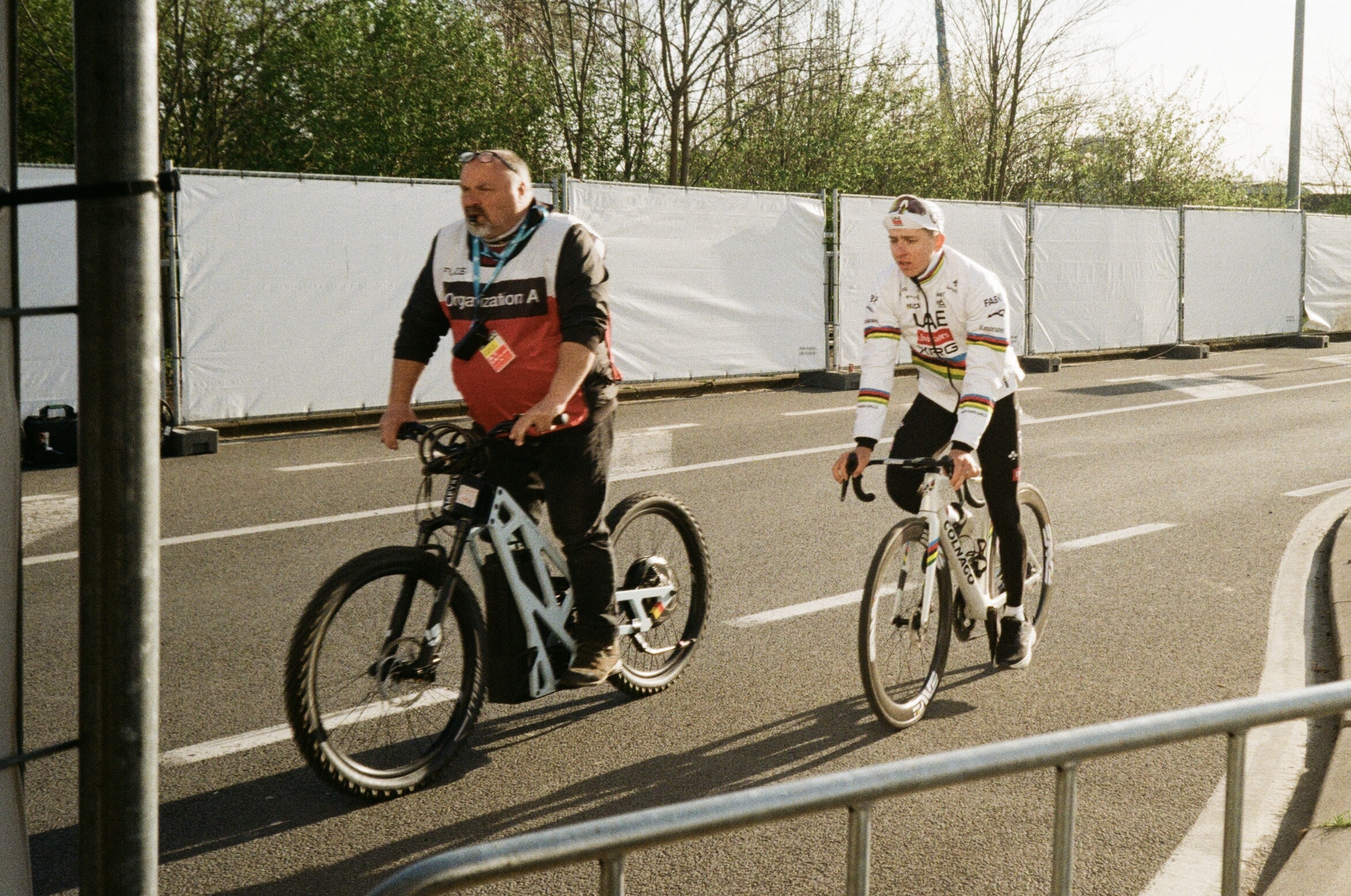 Tadej Poga&#269;ar after winning the Tour of Flanders