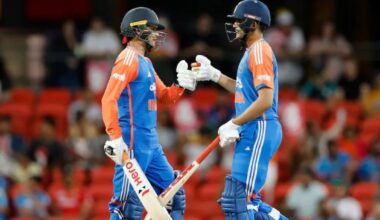 India clinch T20I series 2-1 as fifth match in Brisbane called off due to heavy rain