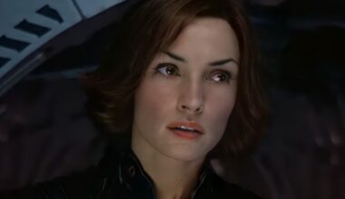 Famke Janssen as Jean Grey in X2: X-Men United