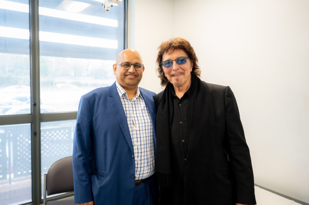 Black Sabbath's Tony Iommi auctions guitar for Heartlands Hospital's cancer unit