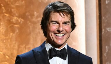Tom Cruise has finally received his first-ever Oscar – watch his emotional speech here