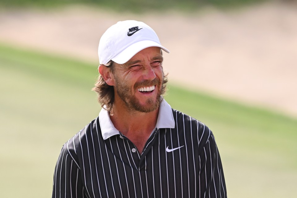 Tommy Fleetwood at the HSBC Championship