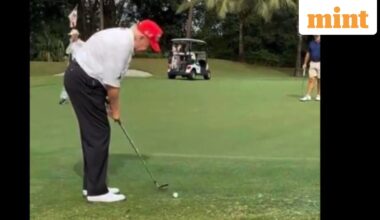 Donald Trump recently also touted his own record