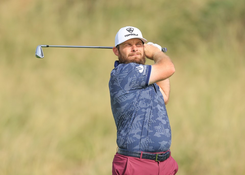 Tyrrell Hatton at the HSBC Championship