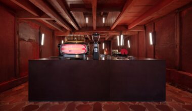 UNC Studio's Challe cafe in Kyoto fuses Japanese and Mexican design