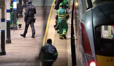 UK police say 10 hospitalized after stabbing attack on London-bound train
